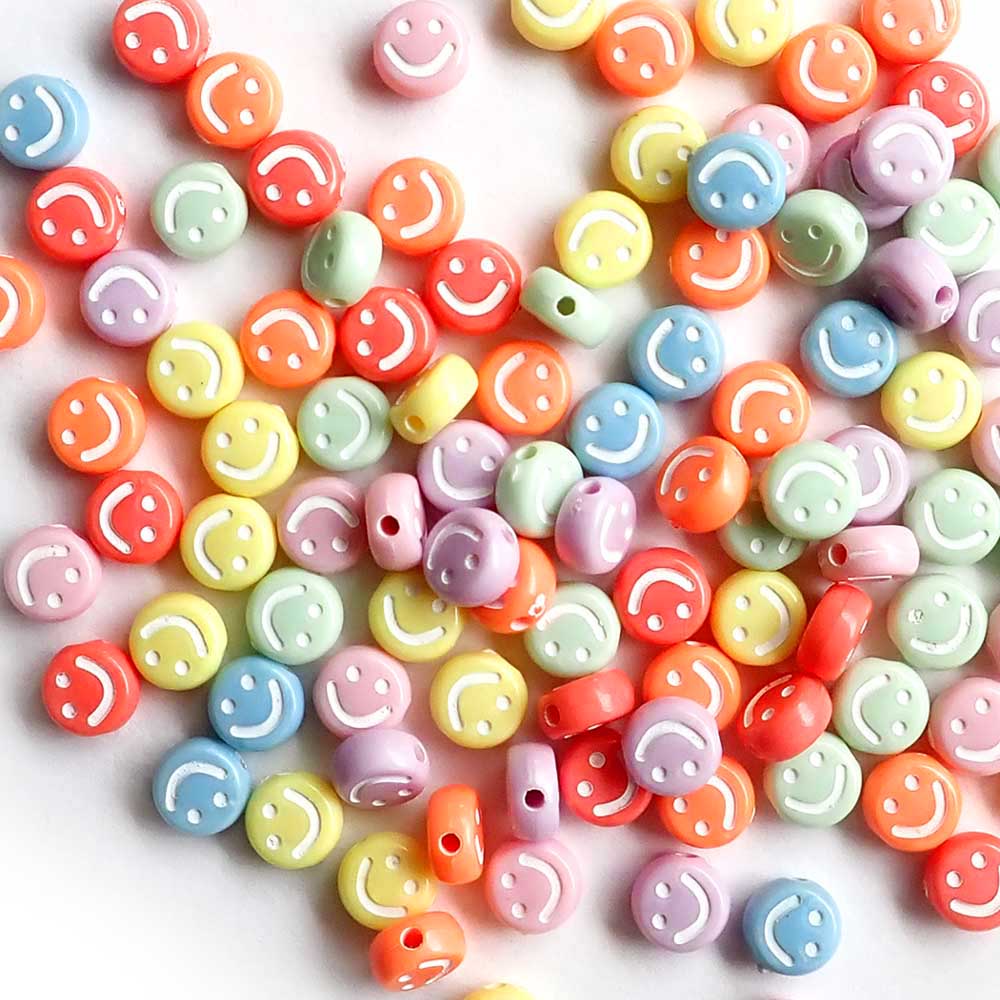 Smiley & Emoji Beads & Charms