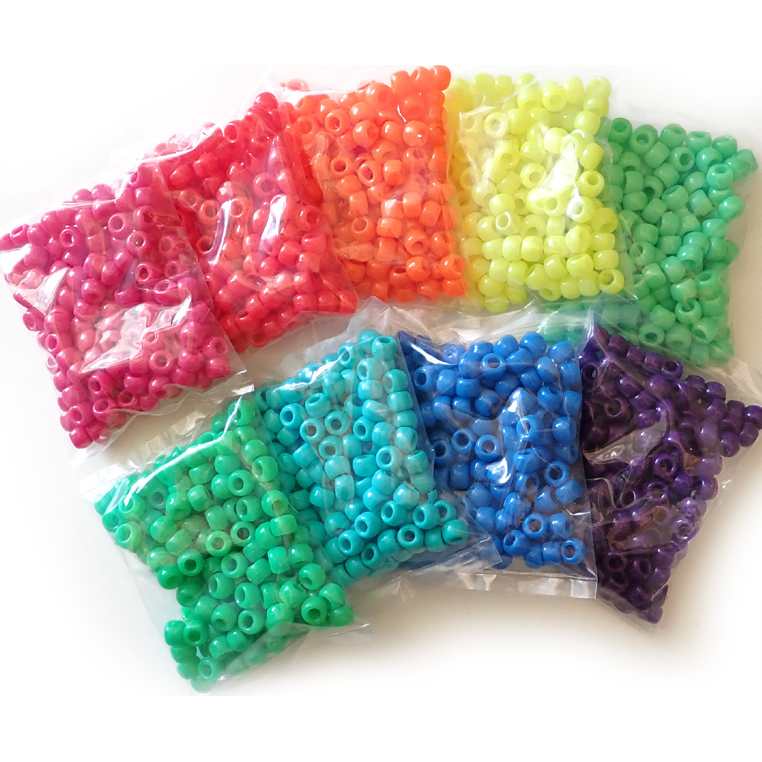 Pony Bead Kits & Bulk Packs