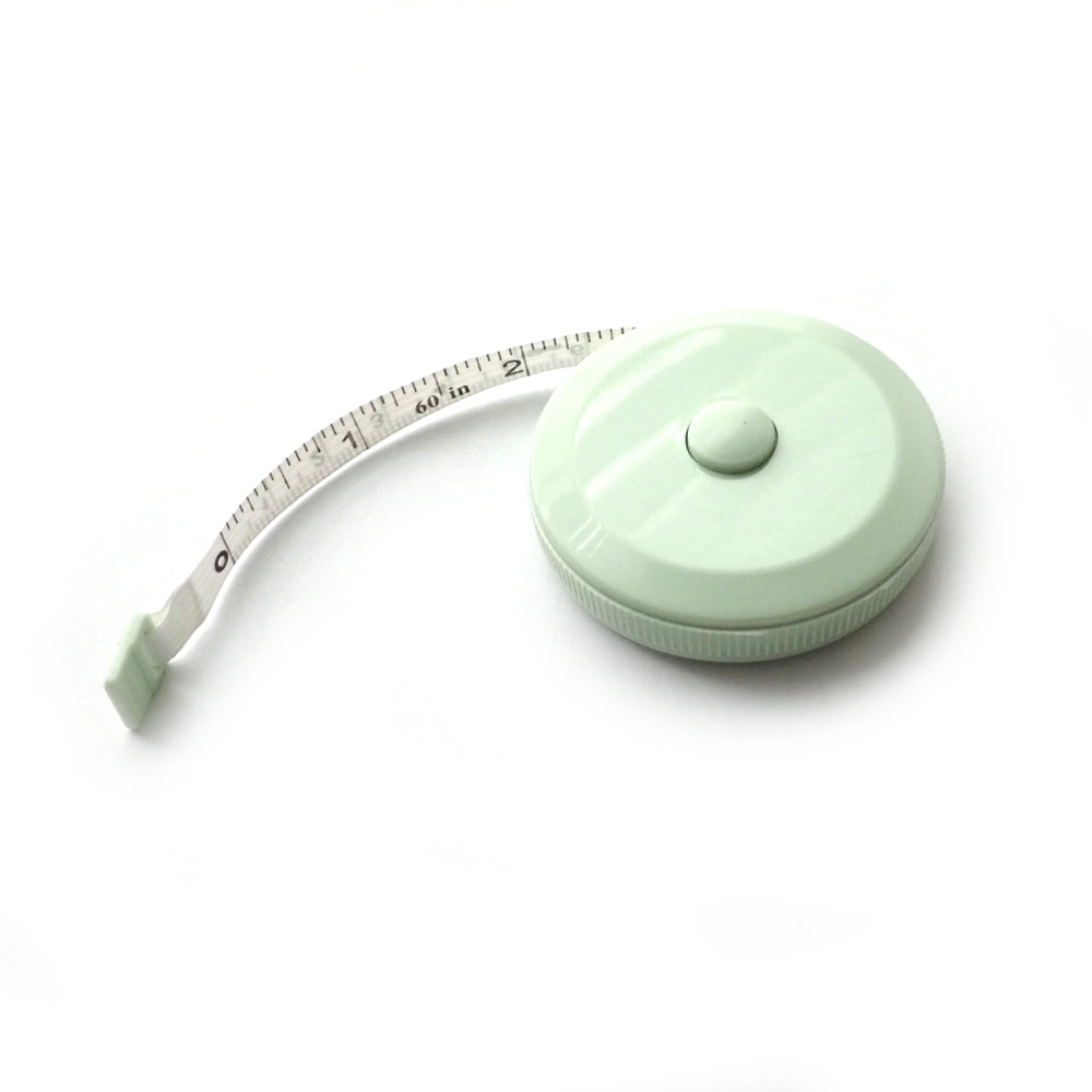 Mini Soft Tape Measure, 5ft, Light Green