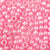 light pink pearl in 6 x 9mm plastic pony beads in bulk