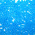 blue glow in the dark 6 x 9mm plastic pony beads in bulk
