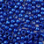 cobalt blue pearl 6 x 9mm plastic pony beads in bulk