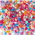 Beach Party Multicolor Mix Plastic Pony Beads 6 x 9mm, 250 beads