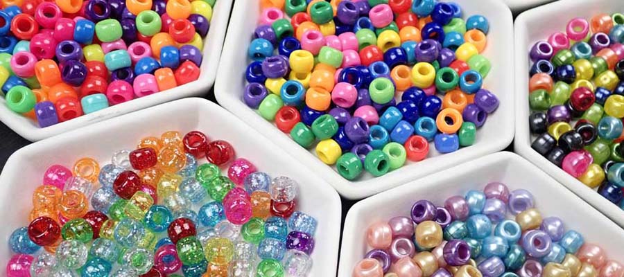 Craft Project Ideas using Pony Bead Mixes