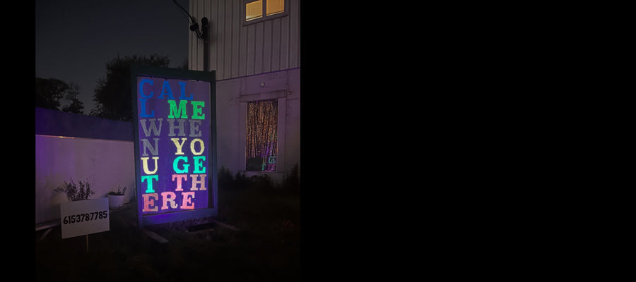 Public Art Sculpture Created From Pony Beads