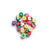 Fruity Polymer Clay Bead Mix, Random Mix, 8-10mm, about 20 beads