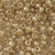 Light Bronze Brown Pearl Plastic Pony Beads 6 x 9mm, 150 beads