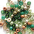 Boho Greens Earth Tones Mix Plastic Pony Beads 6 x 9mm, 500 beads