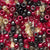 "Vampire Kiss" Crimson Nights Mix Plastic Pony Beads 6 x 9mm, 500 beads