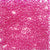 Dark Pink Transparent Plastic Pony Beads 6 x 9mm, 500 beads