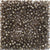 Jet Black Gold Glitter Plastic Pony Beads 6 x 9mm, 500 beads