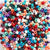 Southwest Mix Plastic Pony Beads 6 x 9mm, 250 beads