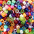 Surprise Mix (Random Colors) Plastic Pony Beads 6  x 9mm, 1500 beads