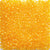 Golden Sun Glitter Plastic Pony Beads 6 x 9mm, 500 beads