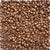 Caramel Brown Pearl Plastic Pony Beads 6 x 9mm, 500 beads