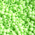 Pastel Lime Plastic Pony Beads. Size 6 x 9 mm. Craft Beads. 