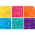 Retro Bright Color Kit, Plastic Pony Beads 6 x 9mm