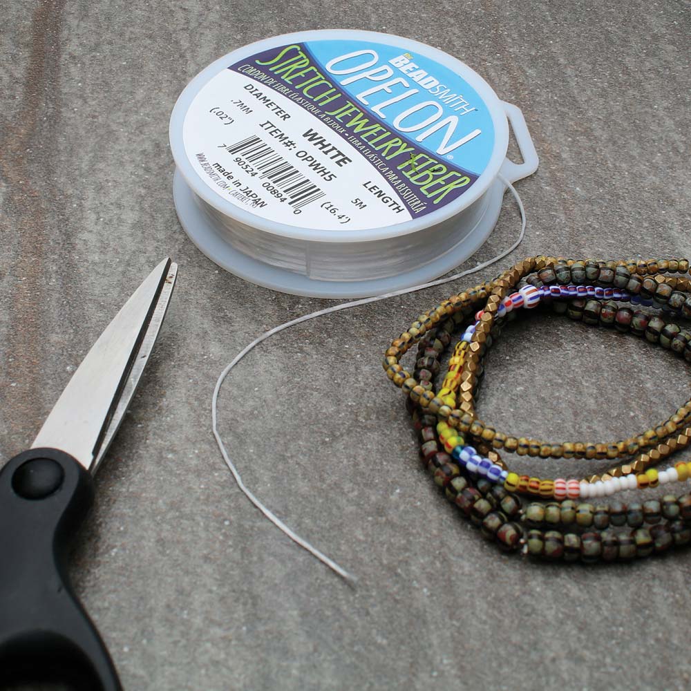 Bead Hole too Small for Cord? Beading Hacks: How to Thread Beads on Thick  Cord! 