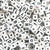 Plastic White 11mm Cube Alphabet Beads, (Horizontal), Single Letters, 12 beads