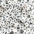 Plastic White 11mm Cube Alphabet Beads, Random Mix, (Horizontal Hole), 300 beads