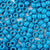 opaque turquoise 6 x 9mm plastic pony beads in bulk