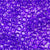 transparent amethyst purple 6 x 9mm plastic pony beads in bulk