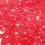 ruby red glitter 6 x 9mm plastic pony beads in bulk
