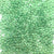 transparent peridot green 6 x 9mm plastic pony beads in bulk
