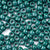 forest green 6 x 9mm plastic pony beads in bulk