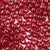 dark ruby glitter 6 x 9mm plastic pony beads in bulk