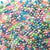 6 x 9mm Plastic Pony Beads in pastel pearl colors