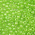 Lime Green Pearl Plastic Pony Beads 6 x 9mm, 500 beads