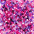 Berry Medley Pink & Purple Mix Plastic Pony Beads 6 x 9mm, 500 beads