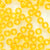 Golden Sun Transparent Plastic Pony Beads 6 x 9mm, 500 beads