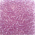 Antique Rose Pink Transparent Plastic Pony Beads 6 x 9mm, 500 beads