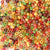 Autumn Earth Tones Mix Plastic Pony Beads 6 x 9mm, 500 beads