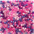 Pink & Purple Mix Plastic Pony Beads 6 x 9mm, 500 beads