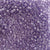 Vintage Amethyst Purple Glitter Plastic Pony Beads 6 x 9mm, 150 beads