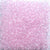 Light Pale Pink Transparent Plastic Pony Beads 6 x 9mm, 500 beads