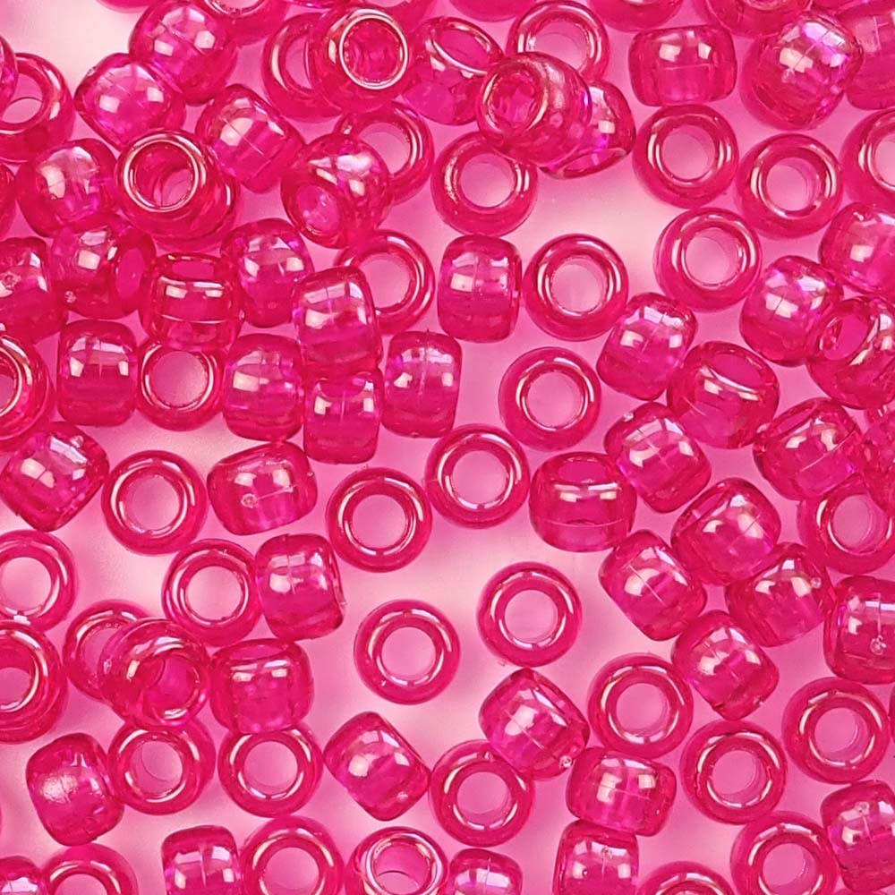 Dark Pink Matte 12mm Berry Plastic Beads (75pcs)