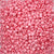 Matte Rose Quartz Marbled Plastic Pony Beads 6 x 9mm, 500 beads