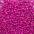 Matte Mulberry Plastic Pony Beads 6 x 9mm, 500 beads