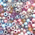 Lullaby Mix Plastic Pony Beads 6 x 9mm, 500 beads