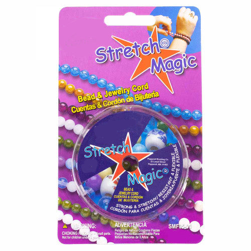 Stretch Magic® 1mm Clear Bead & Jewelry Cord with Glue, 100m
